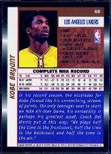 Amazon.com: 1998 Topps Basketball Card (1998-99) #68 Kobe Bryant
